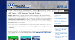 Desktop Screenshot of bountifultravel.com